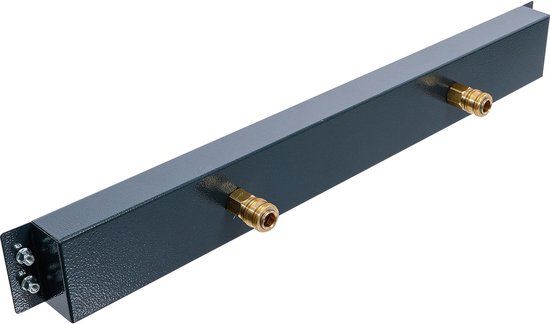 BGS perslucht-aansluitstrip 2-voudig voor kastenwandsysteem - 80191