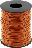 Donau Elektronik 105-8-100 Schakeldraad 1 x 0.20 mm² Bruin 100 m