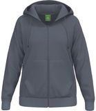Erima TS Hooded Sweat Jacket Women - Slate Grey | Size: 40