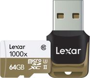 Lexar microSDXC geheugenkaart - 64GB - UHS-II - 1000x speed