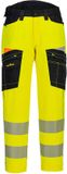 Portwest DX4 Hi-Vis Service Broek DX453 - Geel/Zwart - 34