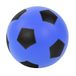 Idena 40226 - Softbal in blauw, geel & rood (selectie niet mogelijk), ca. 12 cm grote schuimrubberen bal voor gevarieerd speelplezier