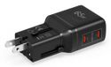 Celly MULTIPLUGSL65W 65W USB-C PD Snellader voor Smartphone, Tablet, Zwart