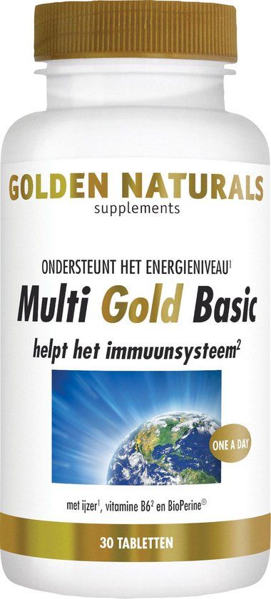 Golden Naturals Multi Gold Basic - 30 tabletten