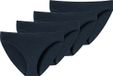 uncover by SCHIESSER Schiesser Tai slip Uncover donkerblauw Effen Vrouwen 4 stuk(s) katoen, elastaan
