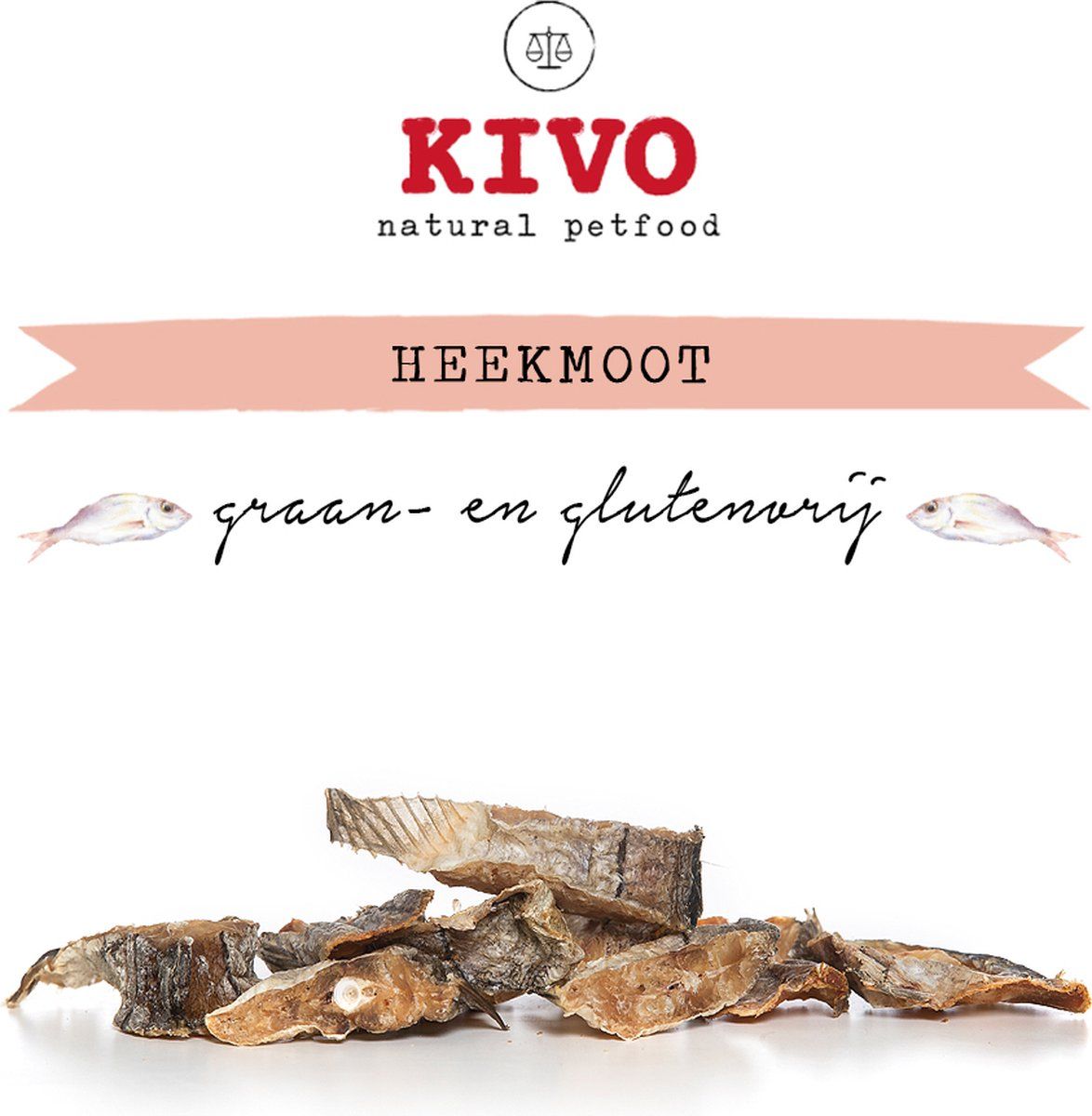 Kivo Petfood - Hondensnack Heekmoot 2 x 100 gram - Graanvrij en Glutenvrij