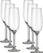 Royal Leerdam Champagneglazen Esprit - 12x stuks - glas - 210 ml