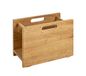 HAKU Krantenbak eiken, hardhout - Afm. B 40 cm x H 30 cm x D 21 cm, Stijl Traditioneel