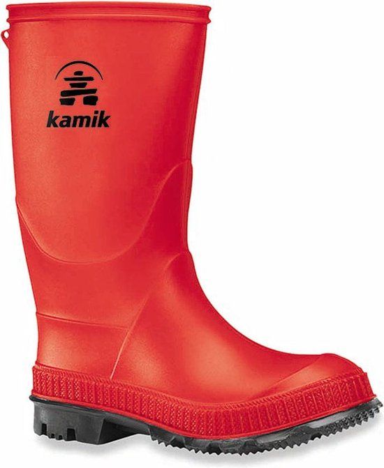 Kamik Stomp Kinder Regenlaarzen - Rood - Maat 23