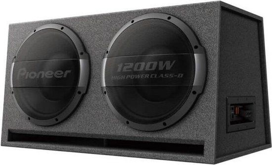 Pioneer TS-WX1220AH - 12 inch Subwoofer met kist - 3000W - Zwart