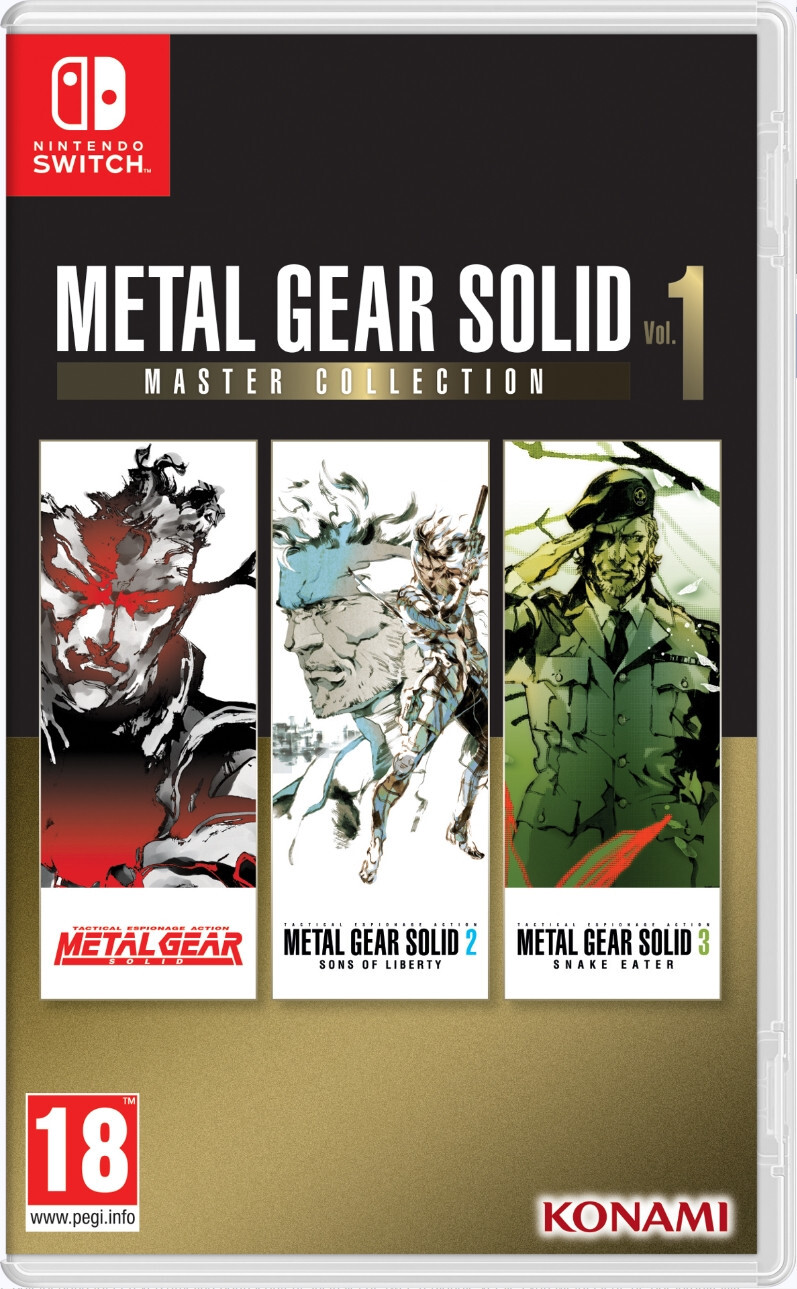 Konami metal gear solid: master collection vol.1 Nintendo Switch