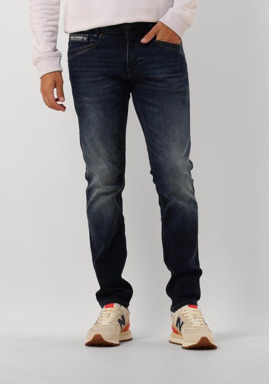 PME Legend Skyrak Jeans Heren - Broek - Donkerblauw - Maat 35/34