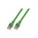 EFB Elektronik RJ45 S/FTP Cat5e netwerkkabel Groen 0,5 m