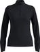 Odlo Haut de course Zeroweight Warm avec demi-fermeture éclair 2.0, femmes - noir, taille M