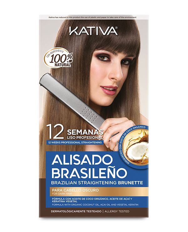 Kativa Brazilian Straightening Brunette - 7750075052918