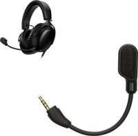 kwmobile microfoon voor gaming headset - geschikt voor Kingston HyperX Cloud III - Zwart