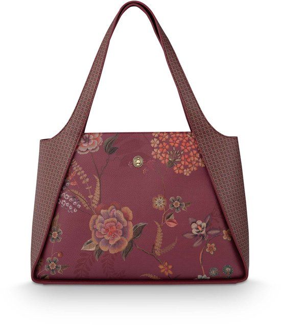 Pip Studio Filou Schoudertas Dames - Bodhi Flower - Rood