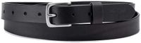 Levis New Narrow Riem Zwart 110 cm Unisex Polyester