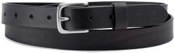 Levis New Narrow Riem Zwart 110 cm Unisex Polyester