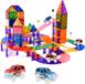 Magna Minds - Magnetic Tiles Racebaan - Zelfrijdende Auto - 122 Stuks - Constructie Speelgoed