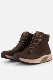 Gabor Rollingsoft Bottines à lacets cuir suédé marron