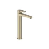 MAY Icecat Wastafelmengkraan MAY Forma Opbouw Model L Geborsteld Mat Goud PVD