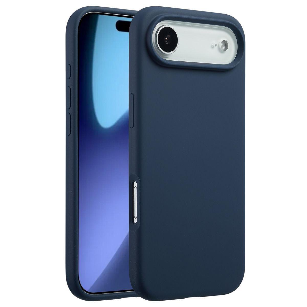 Accezz Liquid Silicone Backcover met MagSafe Apple iPhone Air - Donkerblauw