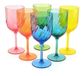 Verre à vin incassable en acrylique, set de 6 - 425 ml