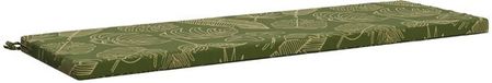 vidaXL Bankkussen SOEST 100% Polyester Bladontwerp 140 x 50 x 5 cm