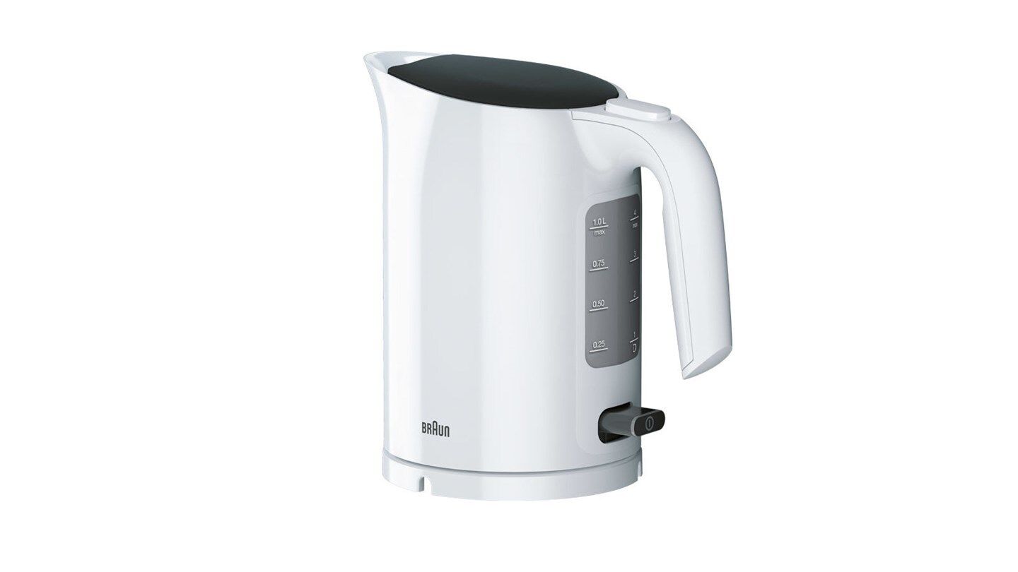 Braun PurEase WK 3000 WH Waterkoker - Wit - 1 Liter