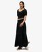 Superdry Jupe Longue Ibiza en Dentelle Mélangée Black Taille: 44