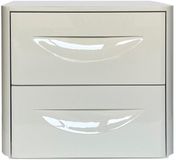 DÉJA Living Nachtkastje Setra - Glossy Crème - 58x41x51cm
