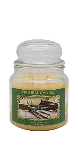 Natur Candle Nature Candle Bougie parfumée Vanille Fruitée 380 g