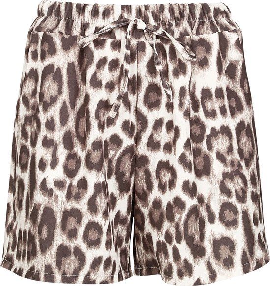 R.E.D. by EMP R.E.D. Rock-Engineered Design multicolor shorts met luipaardprint - Dames - M