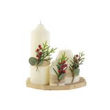 DKD Home Decor Kaarsenspellen, meerkleurig, uniek