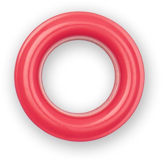 Prym Ringen met schijven 11mm rood 20st