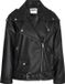 Noisy may Nmpaulina Oversize Biker Jacket Noo 27027014 Black Dames Maat - L