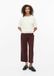 s.Oliver Culottebroek in wollook met elastische tailleband