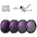 NEEWER ND Filterset, compatibel met DJI Mavic 4 Pro (4 stuks), Screw On ND8/PL+ND16/PL+ND32/PL+ND64/PL, meerlaags optisch glas, HD, neutrale dichtheid, drone-filter, lenzen met magnetisch etui