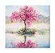 Homemania Afbeelding boom natuur en landschappen voor woonkamer, slaapkamer, meerkleurig, 60 x 3 x 60 cm, HM20KNV60 x 60 – 242, polyester, hout