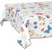 Wasdoek ANRO Tafelkleed Vlinders Meerkleurig 200x140cm Met sierband Afwasbaar Waterafstotend Binnen & Buiten