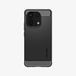 Spigen Rugged Armor Hoesje Geschikt voor Xiaomi Redmi Note 13 4G - Back Cover met Air Cushion - Carbon - Matte - Noir Mat