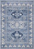 Safavieh Kazak Collectie KZK118 Blauw & Grijs 122 x 183 cm