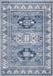 Safavieh Kazak Collectie KZK118 Blauw & Grijs 122 x 183 cm