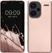 kwmobile hoesje geschikt voor Xiaomi Redmi Note 13 Pro+ 5G / Redmi Note 13 Pro Plus 5G - Back cover in metallic rosé-or
