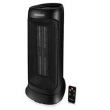 Monzana Keramische Ventilatorkachel - 2000W 4 Standen – Zwart