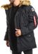 Alpha Industries Polar Parka Heren Zwart