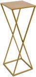 HowHomely - Loft Stijl Staande Plantenhouder - 70 cm - Goud - Staal