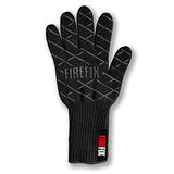 FIREFIX 2090/1 5-vinger hittebestendige handschoen, zwart, eenheidsmaat