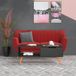 Maison Exclusive - Table basse, gris, 100x49,5x43 cm, panneau de particules